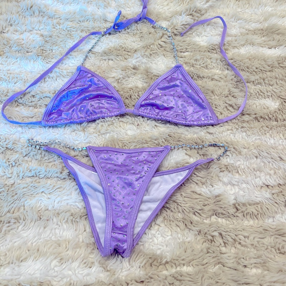 Never worn bling bling competition suit